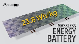 MASSLESS Battery BREAKTHROUGH - WHY? by Subject Zero Science 80,996 views 2 years ago 8 minutes, 22 seconds