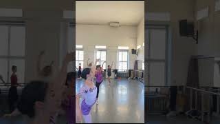 Daria Klimentovas Teaching At National Ballet Brno