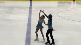Skate Detroit 2026: Olivia Jung and Carter Griffin (Junior Pairs Short Program)