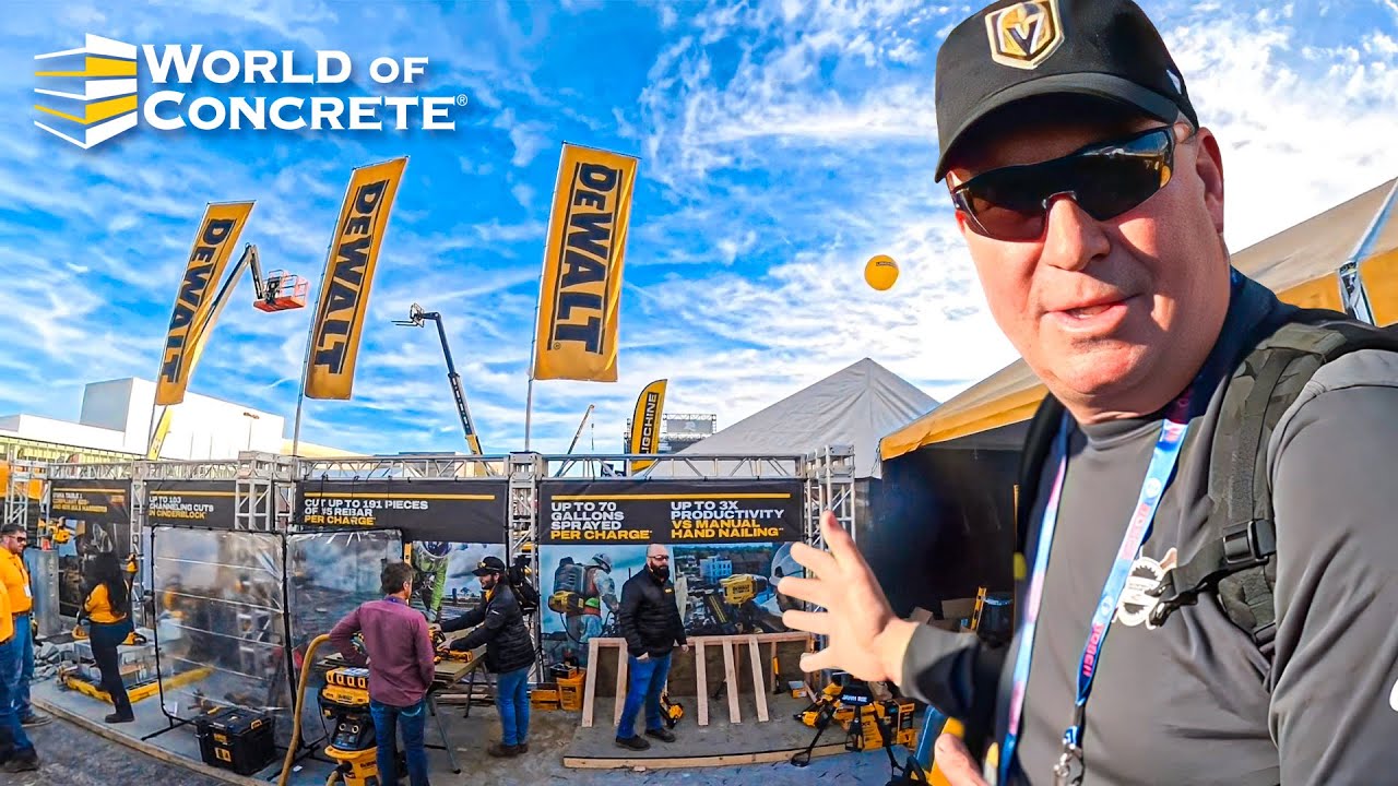 Новые инструменты DeWalt произвели на нас фурор на выставке World Of Concrete 2026!
