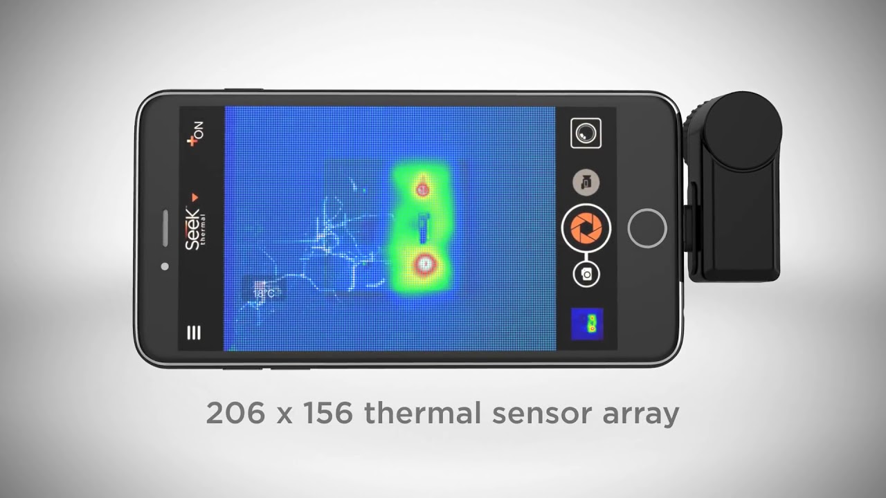 Mini caméra thermique pour smartphones Seek Thermal YouTube — free download