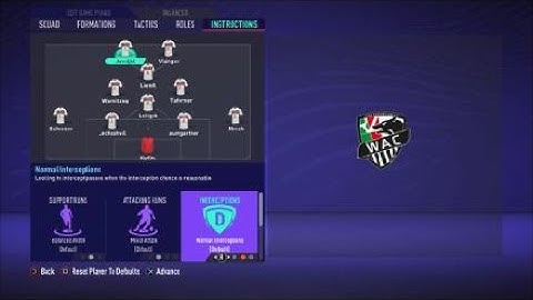 FIFA 21 Custom Tactics - Recreate 4-1-3-2  of Wolfsberger  + Instructions - Replicate real system