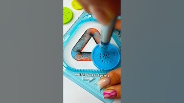 Very Beautiful #spirograph #satisfying #drawing #asmr #pattern #art #viral #fyp #shorts