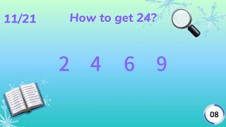 04 Master the art of quick calculations! Challenge your math skills! 挑战快算24! #math #quiz #2024 screenshot 5