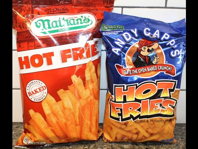 Hot Fries Blind Taste Test: Andy Capp's vs Chester's 