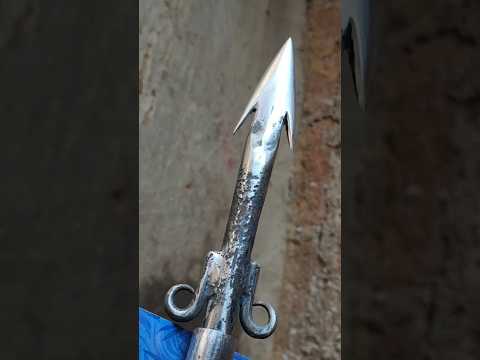 The Dangerous Weapon of Traditional Warriors: The Spear | Blacksmith #viral #forging #Bhala