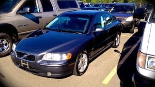 2005 Volvo S60 2.5T AWD Start Up, Quick Tour, & Rev With Exhaust View  200K