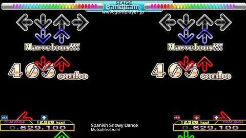 【DDR】Spanish Snowy Dance [Single Challenge] 正規＋Mirror