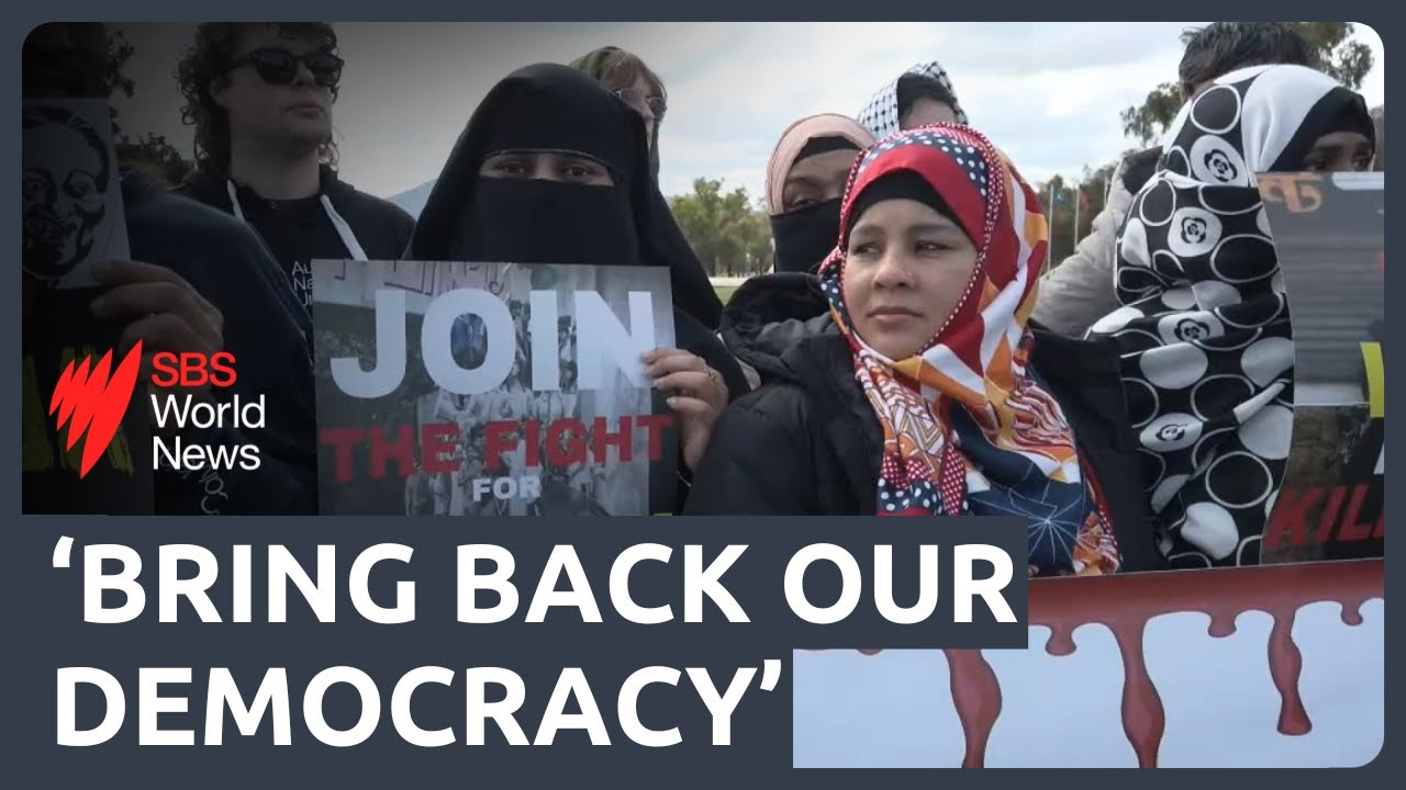 Protesters demand Australian sanctions over violent unrest in Bangladesh