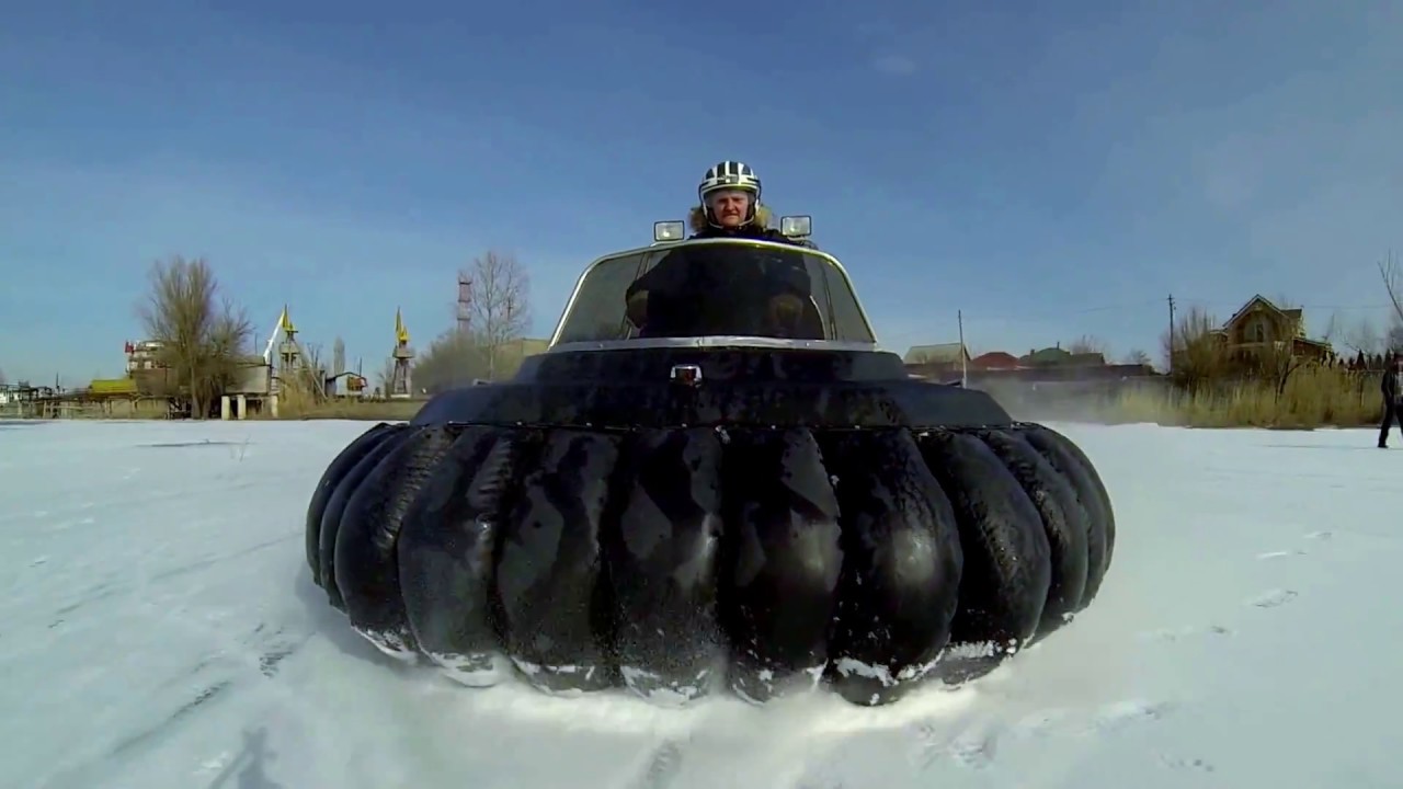 Hovercraft-420 (СВП -420) made in Astrakhan (Сделано в Астрахани)