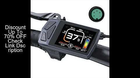 EKD01 Bluetooth Navigation Display 8 Languages LCD Ebike Computer For BAFANG Electric Bike Motor Kit