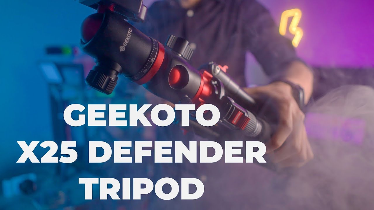 Geekoto X25 Defender Tripod Review YouTube