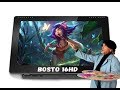 Графический планшет с Дисплеем BOSTO 16HD 15,6 дюймов