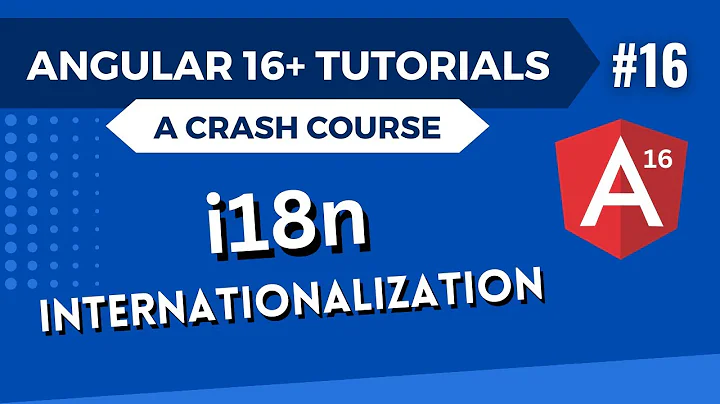 Angular 16 Tutorial - Internationalization (i18n) with Json Data #16