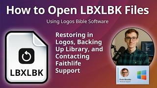 كيفية فتح ملفات LBXLBK (نسخ احتياطي لترخيص نظام مكتبة Libronix الرقمية) screenshot 1