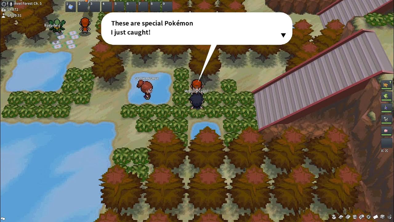 PokeMMO Unova Walkthrough Part 7 Pinwheel Forest YouTube