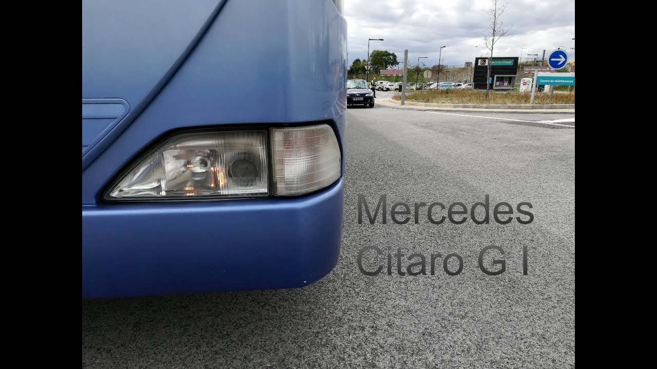 Présentation du Mercedes Citaro G (Ginko Besançon) YouTube