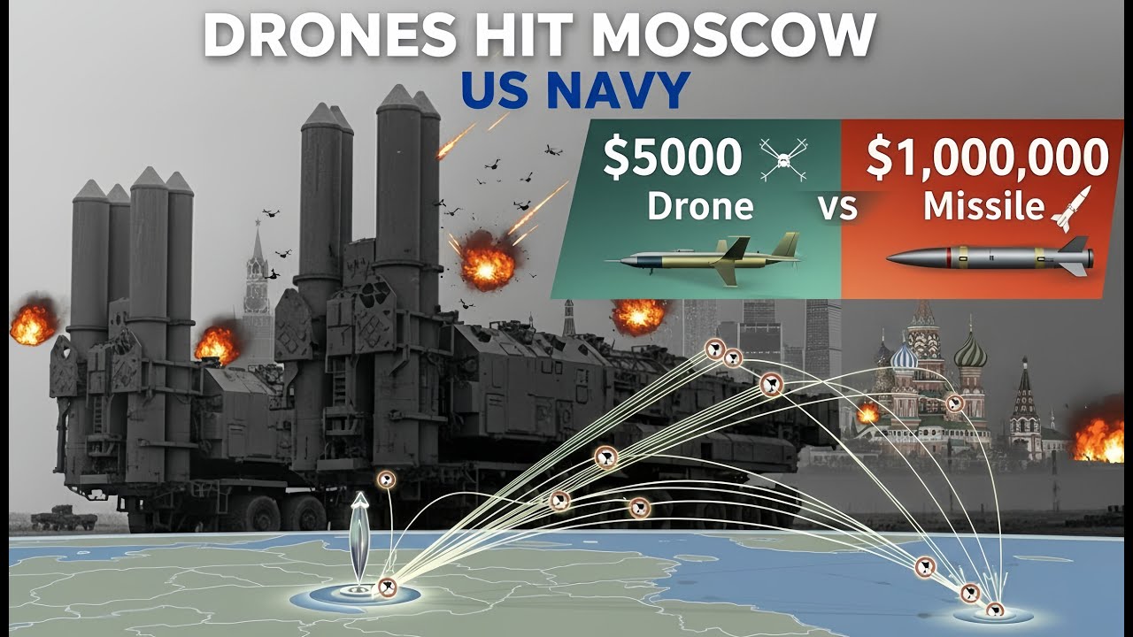 Moscow's 100 Drone Attack EXPOSED by Top Military Expert