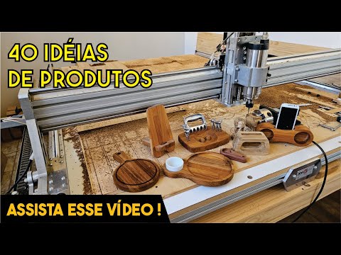 40 Produtos de Madeira para Fabricar com sua CNC Router