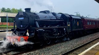 44871  LMS Stanier Black 5  Steam Locomotive Royal Duchy  5 May 2024  Taunton