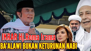Ikrar Hj Roma irama " BA