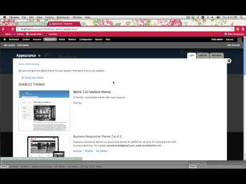 Part 3 - Create a Drupal theme (.info file)