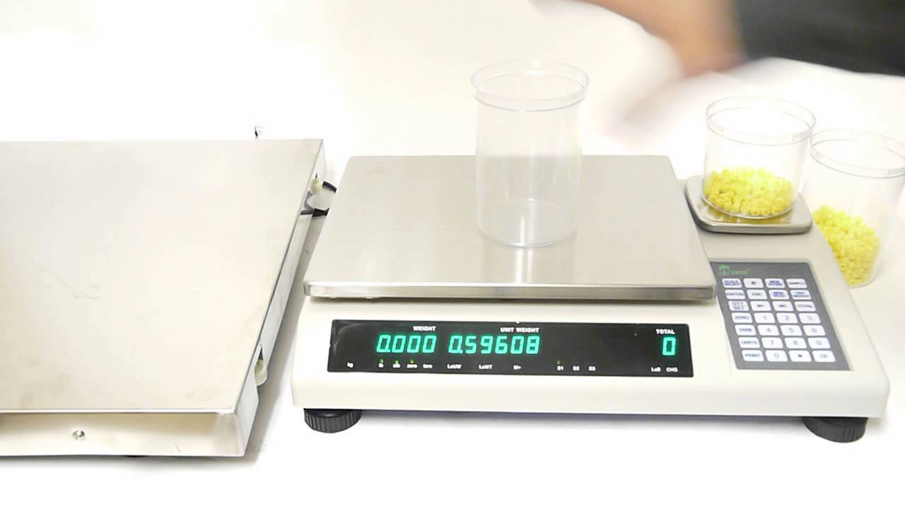 Seattle Alki Scientific Industrial Counting Scale, Digital Balance with  30kg Capacity & 0.5g Accuracy, Electronic Gram Scale Counts and Weighs  Small