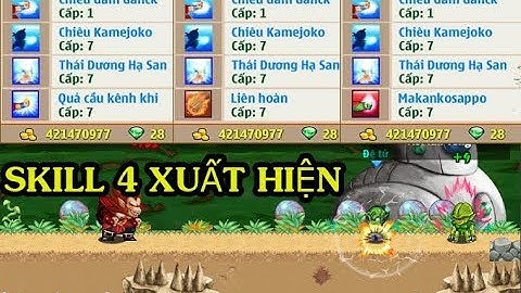 Ngọc Rồng Online - Hé Lộ Bản Update Cập Nhật Mới Nhất NRO..Có Lẽ Nào Skill 4 Đệ Tử Sắp Xuất Hiện???