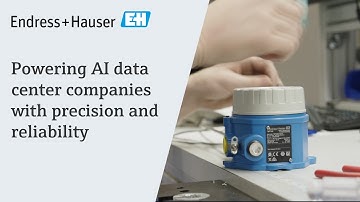 Powering AI data center companies with precision and reliability | #EndressHauser