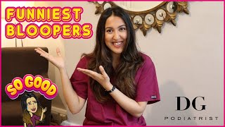 Best Podiatrist Bloopers - 100k Special! | Follow The Foot Scraper: DG Podiatrist