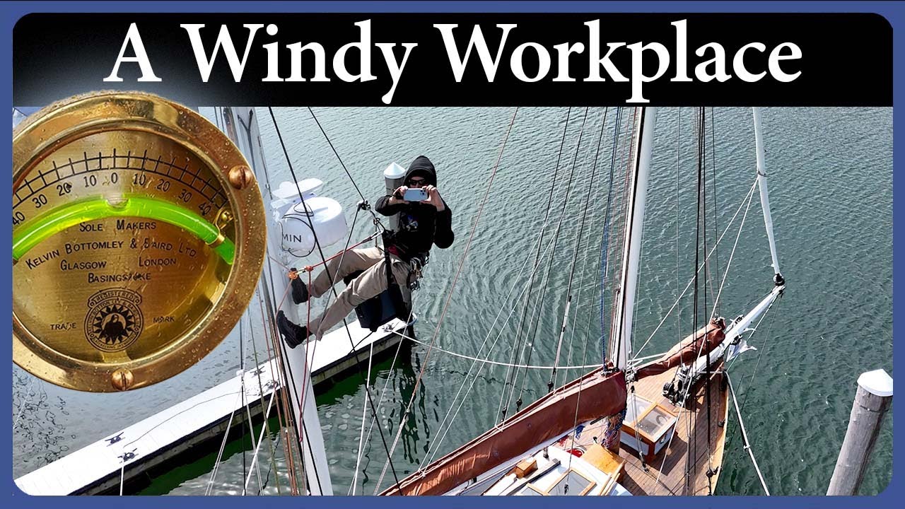 Windy Work Installing Navigation Electronics – Ep. 307 – Acorn to Arabella: Journey of a Wooden Boat