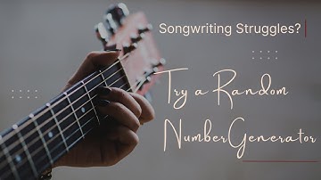 Dave and Will write a song using a random number generator (not AI).