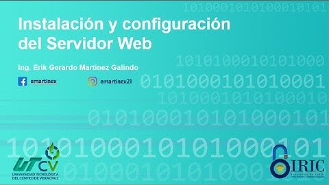 Instalación y configuración del servidor web en Debian 11.