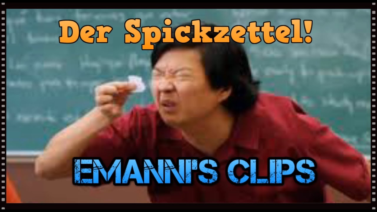 Der Spickzettel! - Wer hat Senor Chang's Ehre beleidigt? - COMMUNITY (DEUTSCH)