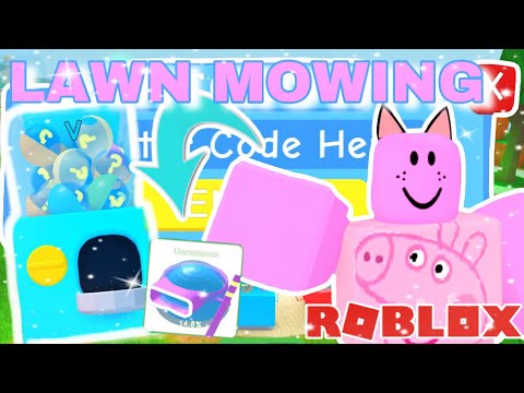 All New Lawn Mowing Simulator Codes Jan 2020 Roblox Youtube - codes for lawn mowing simulator in roblox 2020