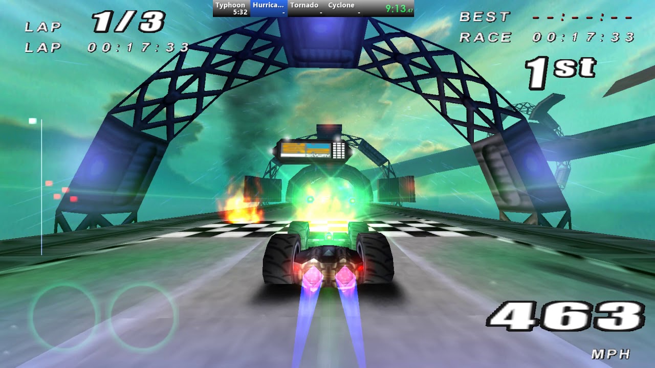 Rollcage Extreme - Type I League Speedrun - 