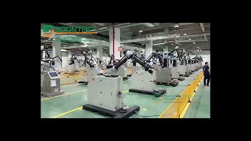 Palletizing robot produce workshop-How Our Robotic Palletizer Increases Efficiency and Reduces Costs