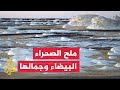 الصحراء البيضاء ظاهرة طبيعية ومصدر رزق للسكان في باكستان الصحراء البيضاء ظاهرة طبيعية ومصدر رزق للسكان في باكستان