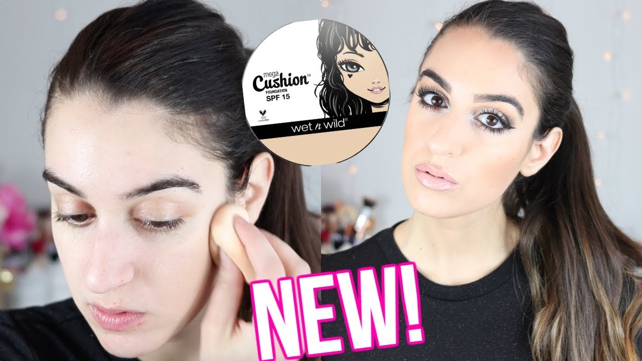 New Wet N Wild Cushion Foundation Oily Skin Wear Test Youtube