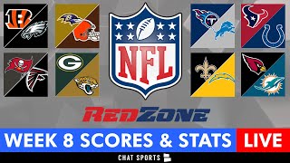 NFL Week 8 RedZone Live Streaming Scoreboard, Highlights, Scores, Stats, News & Analysis