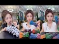 얼음ASMR 바질씨드 얼음먹방 리얼사운드 AMAZING CRUNCHY BASIL SEEDS ICE Eating MUKBANG SATİSFYİNG #75