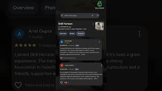 Feedback for Skill Horizon for Salesforce, Cybersecurity &amp; AI/ML Courses by learners #salesforce #ai