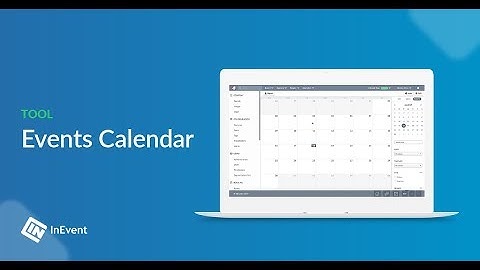 How to configure the calendar management for your event | How to InEvent