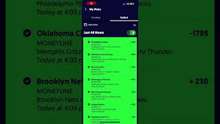 Fliff gives out a dollar daily this what I did with mine #parlay #parlays #gambling #sportsbetting