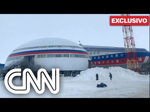 Equipe da CNN visita base militar russa na região do Ártico | JORNAL DA CNN