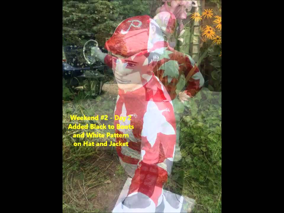 Lawn Jockey Restoration 2014 YouTube