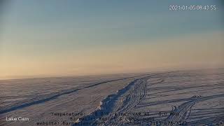 Barnacles Resort & Campground Lake Cam | Lake Mille Lacs | Time-lapse 1/5/2021