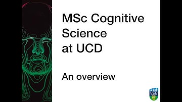 MSc Cognitive Science at UCD