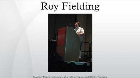 Roy Fielding