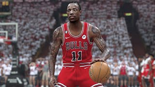 NBA 2K24 - Chicago Bulls vs Miami Heat - Game 2 Pt.2